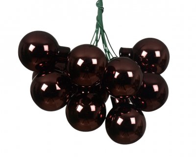 Kulor Tråd 2cm Mörkbrun 12-pack