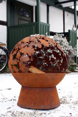 Eldklot Rost 50x50cm