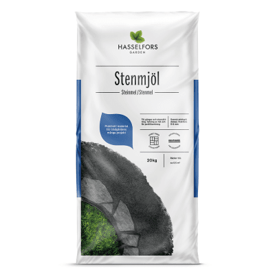 Stenmjöl Mörkgrå 20kg