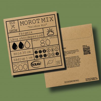 Morot Rainbow Mix, Ekologisk