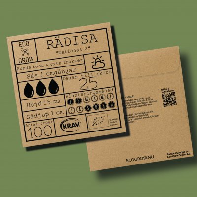 Rädisa National 2, Ekologisk