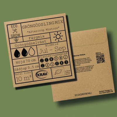 Gröngödsling, Aftercrop Mix, Ekologisk