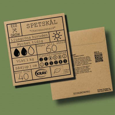 Spetskål Chateaurenard, Ekologisk