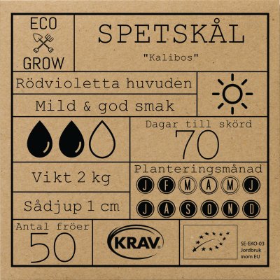 Spetskål Kalibos, Ekologisk