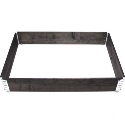Pallkrage / Odlingskrage Svart 120x80cm
