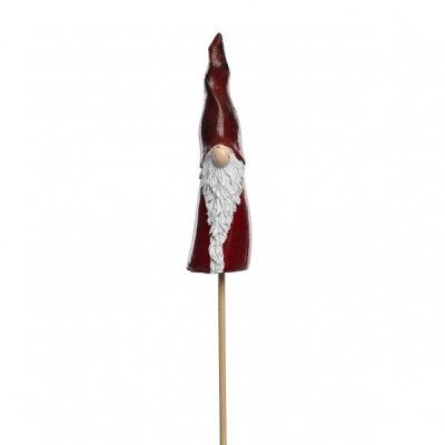 Tomtestick Vit/röd 7cm