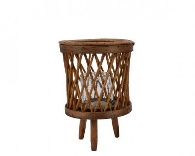 Lykta Bambu 16x16x16cm