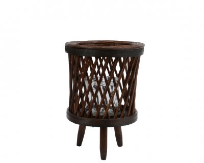 Lykta Bambu 16x16x16cm