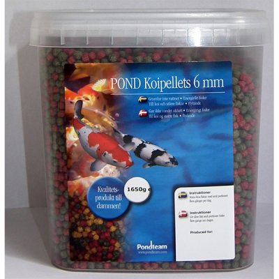 Koi Pellets 6 mm 5,4L
