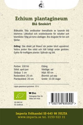 Blå Snokört