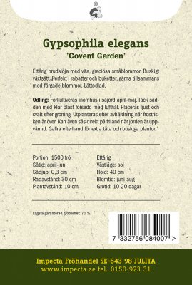 Vit Sommarslöja, 'Covent Garden'