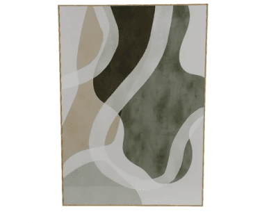 Tavla Grön 2,5x60x90cm