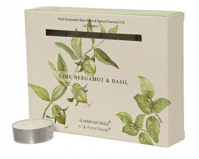 Doftljus Lime/Bergamott & Basilika 4h XX-pack
