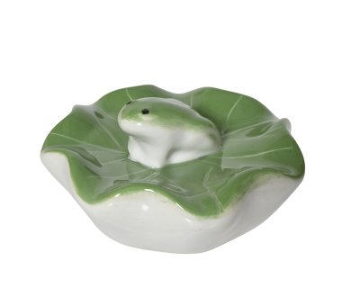 Groda Flytande Grön / Vit