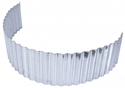 Gräskant Galvad 16cm x 5m