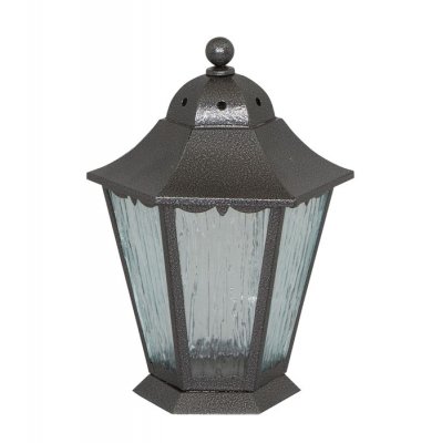 Gravlykta stående svart/silver