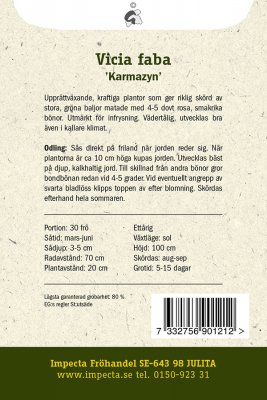 Böna, Bond-, Karmazyn