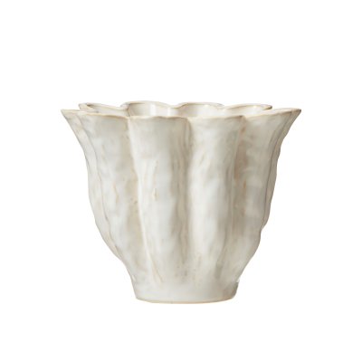 Kruka Malin Vit 17x14cm