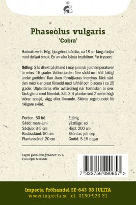 Böna, Störbryt-, Cobra