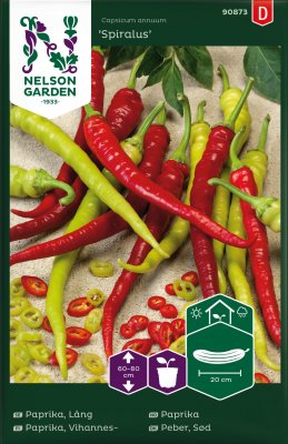 Paprika, Lång Spiralus