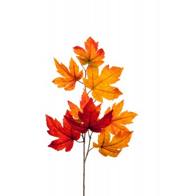 Lönn Orange 55cm, Konstgjord