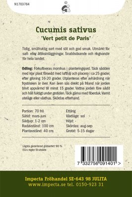 Gurka, Druv-, Vert Petit de Paris