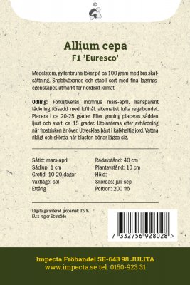 Gul Lök F1 Euresco