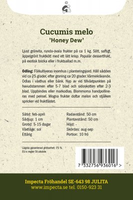 Honungsmelon Honey Dew