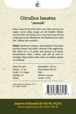 Vattenmelon Janosik