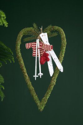 Skidset Shabby Vit 10cm