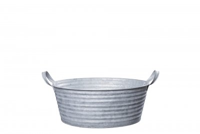Skål Zink 34x13cm