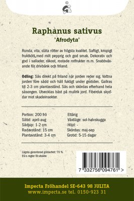 Rädisa, 'Afrodyta'
