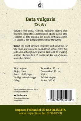 Rödbeta Crosby