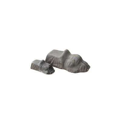 Krukfötter Lejon Svart Choko 10x6cm