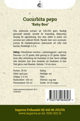 Prydnadspumpa Baby Boo
