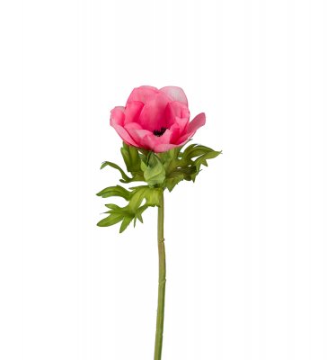 Anemon Rosa 43cm, Konstgjord