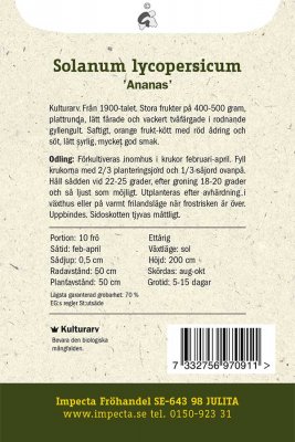 Tomat, Biff-, Ananas