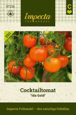 Tomat, Cocktail-, Ida Gold, Ekologisk