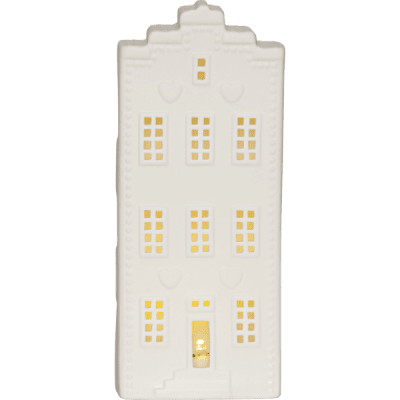 Bordsdekoration Vinter Hus 8,5x21x6cm