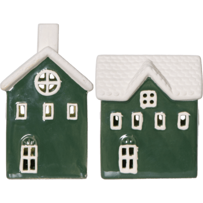 Bordsdekoration Husby Grön 2-pack