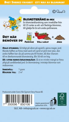 Blomsterblandning, Insektsblommor