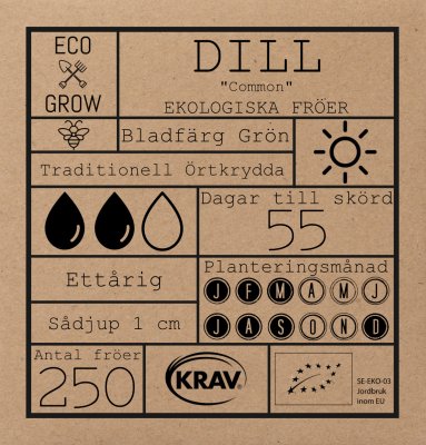 Dill, Commun, Ekologisk