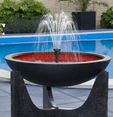 Fontänpump Mikro AQ 350 12v med lampa