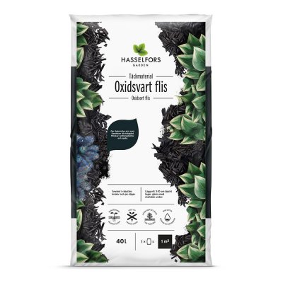 Oxidsvart Flis Pall 40L 45st