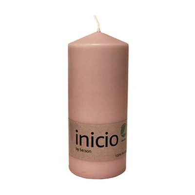 Blockljus 67x150mm Rosa