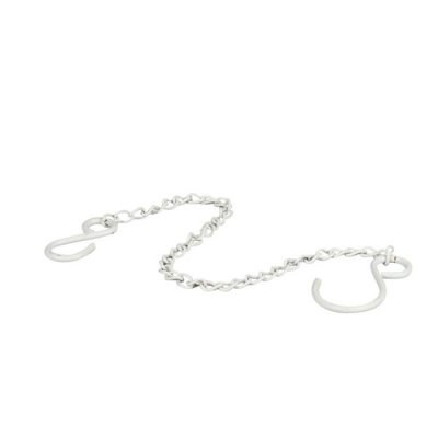 Kedja med krok Vit L55cm