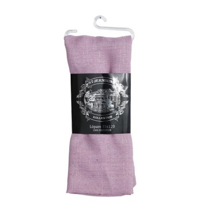 Löpare Grovlinne Rosalila 35x120cm