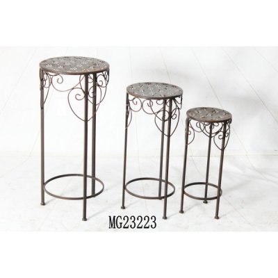Piedestal Brun Metall