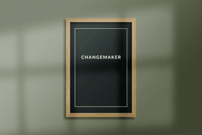 Poster Changemaker 21x30cm