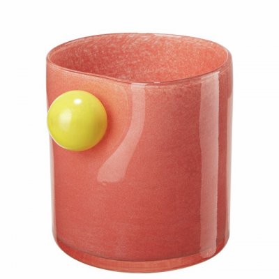 Ljuslykta Bally Korall 11,5xH11,5cm